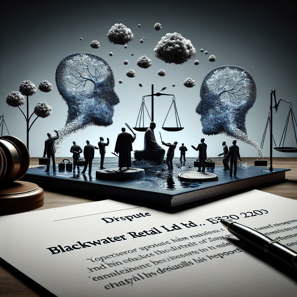 Blackwater Retail Ltd v. Thompson Sales [2022] EWHC 310. An issue between them is the experts approach, the experts approach, his thoughts, and the result of his report